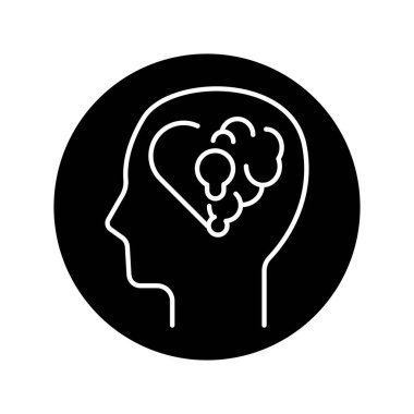 Emotional intelligence color line icon. Human behavior. 