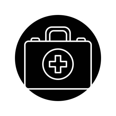 First aid box  color line icon. First aid. 