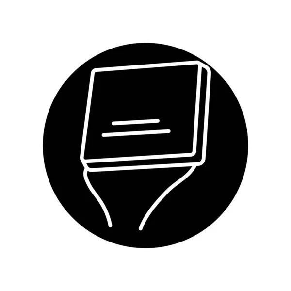 Peltier Diode Schwarze Linie Symbol Piktogramm Für Webseite — Stockvektor