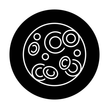 Fanconi anemi renk çizgisi simgesi. İnsan hastalıkları. 