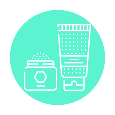 Renk çizgisi simgesini soymak ve ovalamak. Web sayfası için resim grafiği