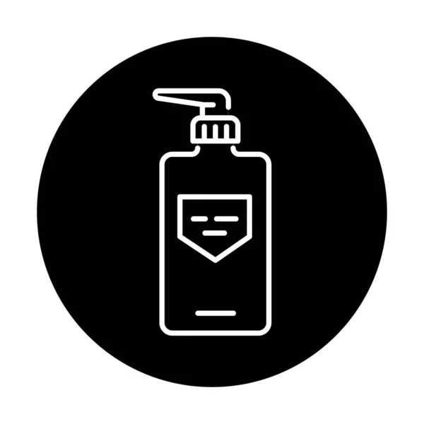 Μπουκάλι Balm Conditioner Χρώμα Γραμμή Εικονίδιο Εικονόγραμμα Για Την Ιστοσελίδα — Διανυσματικό Αρχείο
