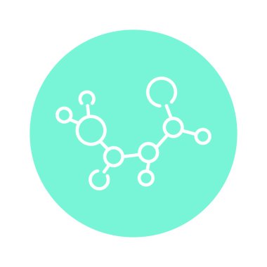 Altın formül renk çizgisi simgesi. Web sayfası için resim grafiği