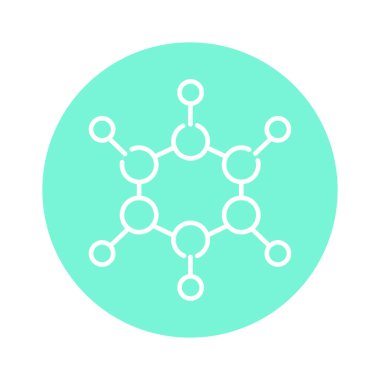 Gümüş formül renk çizgisi simgesi. Web sayfası için resim grafiği