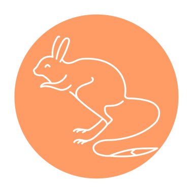 Jerboa renk çizgisi çizimi