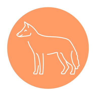 Çakal renk çizgisi çizimi