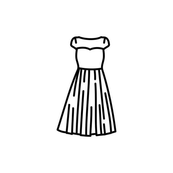 Tutu 드레스 아이콘 — 스톡 벡터