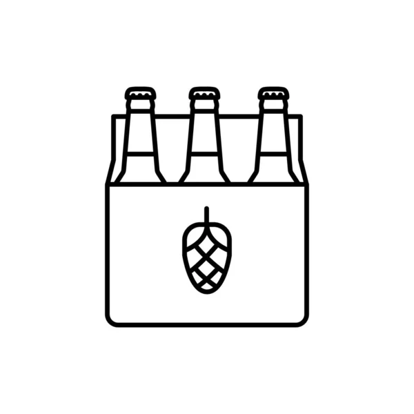 Пиво Упаковке — стоковый вектор
