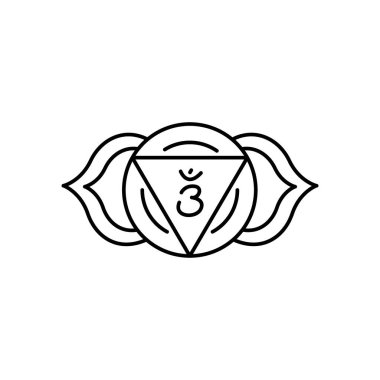 Sahasrara çakra renk simgesi. 