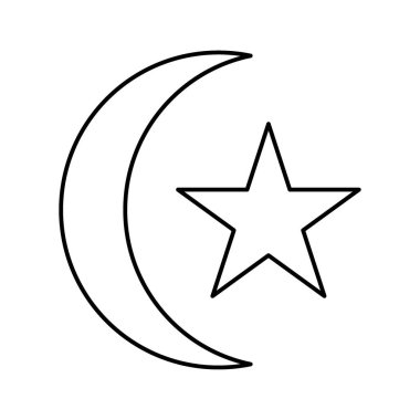 İslam renk kavramı. Din izole öge.