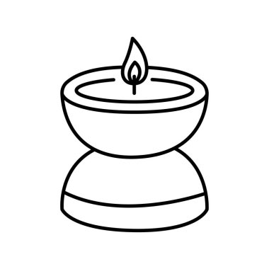 Soya mumları düz element. Ev dekoratif doğal mumlar.. 