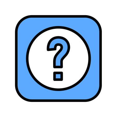 Bilgi renk çizgisi simgesi. Web erişilebilirliği. Vektör izole ögesi. 