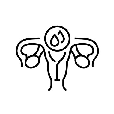 Adet döngüsü siyah simgesi. Web sayfası, mobil uygulama, düğme, logo için imza. İzole edilmiş vektör düğmesi. 