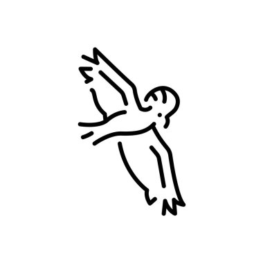 Cacatua lider beateri renk simgesi. 