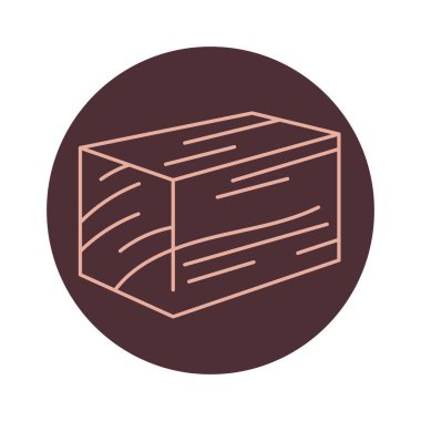 Kereste hattı simgesini uygula. Web sayfası, mobil uygulama için imzala