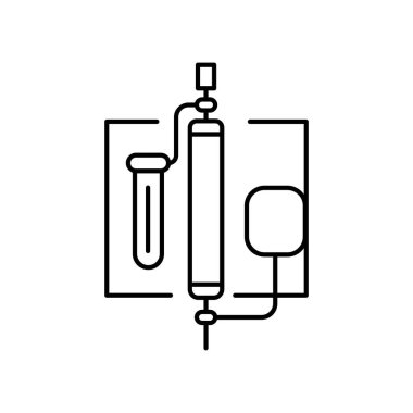 Su teknolojileri renk ikonu. Web sayfası, mobil uygulama için imzala,