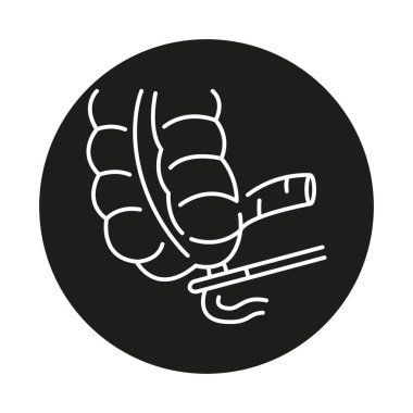 Apandisit satırı simgesi.