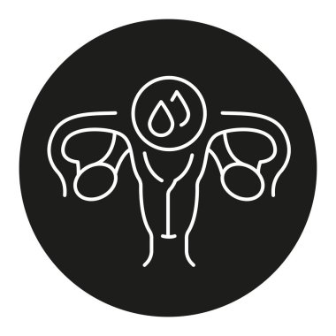 Adet döngüsü siyah simgesi. Web sayfası, mobil uygulama, düğme, logo için imza. İzole edilmiş vektör düğmesi. 