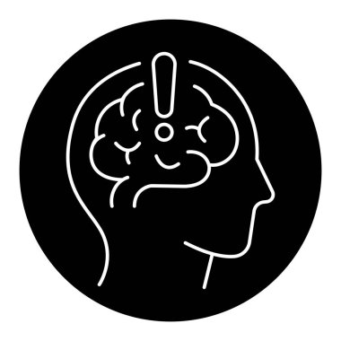 Felç çizgisi siyah ikonu. Web sayfası, mobil uygulama için imzala,