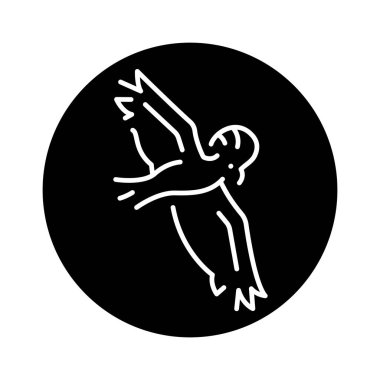 Cacatua lider beateri renk simgesi. 