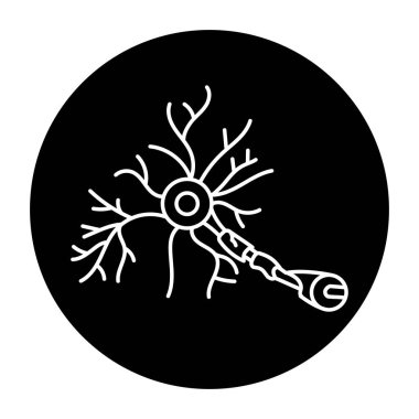 Çoklu skleroz renk çizgisi simgesi. Otoimmün hastalıklar. 