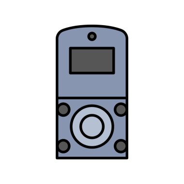 Kablosuz Alarm renk çizgisi simgesi