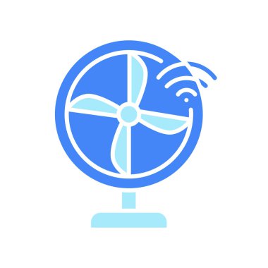 Dijital ve yazdırma projeleri için akıllı fan siyah çizgi simgesi. Uygulamalar ve web siteleri için en az temiz simgeler. UI UX ve markalaşma için modern basit simgeler