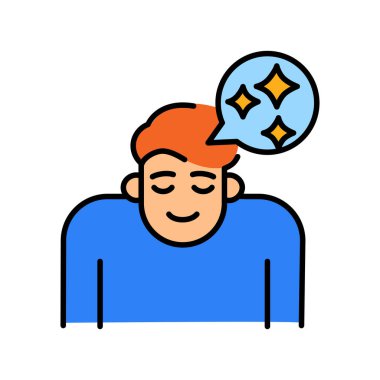 Dijital ve yazdırma projeleri için nostaljik duygu renk çizgisi simgesi. Uygulamalar ve web siteleri için en az temiz simgeler. UI UX ve markalaşma için modern basit simgeler