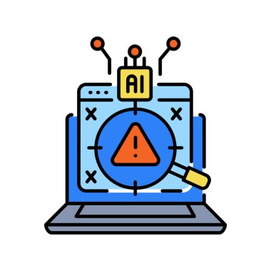 Analiz hataları dijital ve yazdırma projeleri için çalışma rengi düz simgesi olarak yazıldı. Uygulamalar ve web siteleri için en az temiz simgeler. UI UX ve markalaşma için modern basit simgeler
