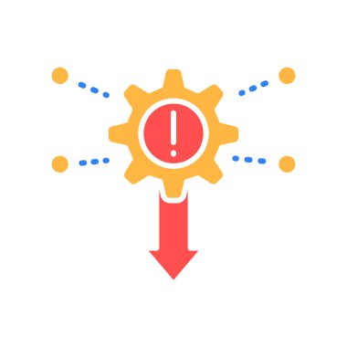 Dijital ve yazdırma projeleri için kayıp fonksiyonu renk düz simgesi. Uygulamalar ve web siteleri için en az temiz simgeler. UI UX ve markalaşma için modern basit simgeler