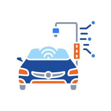 Dijital ve yazdırma projeleri için yol kalite kontrol renk düz simgesi. Uygulamalar ve web siteleri için en az temiz simgeler. UI UX ve markalaşma için modern basit simgeler