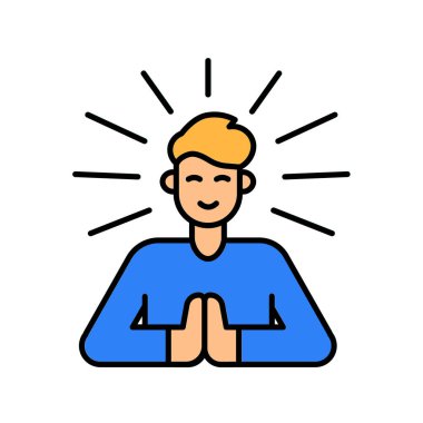 Dijital ve yazdırma projeleri için farkındalık renk çizgisi simgesi. Uygulamalar ve web siteleri için en az temiz simgeler. UI UX ve markalaşma için modern basit simgeler
