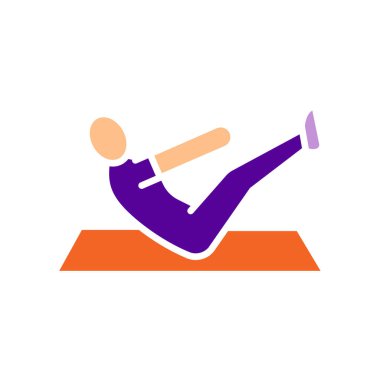 Vups dijital ve yazdırma projeleri için renk düzlüğü simgesi uyguluyor. Uygulamalar ve web siteleri için en az temiz simgeler. UI UX ve markalaşma için modern basit simgeler