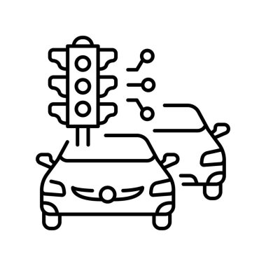 Dijital ve yazdırma projeleri için siyah çizgi simgesi. Uygulamalar ve web siteleri için en az temiz simgeler. UI UX ve markalaşma için modern basit simgeler