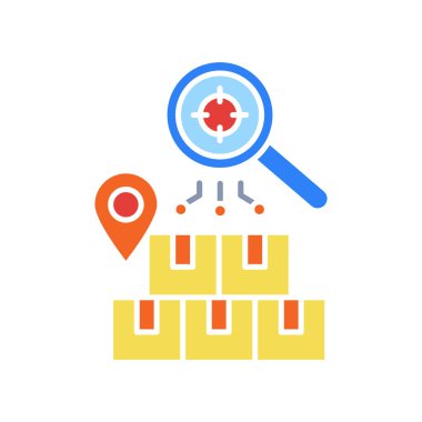 Dijital ve yazdırma projeleri için yapay zeka paketi renk düz simgesi. Uygulamalar ve web siteleri için en az temiz simgeler. UI UX ve markalaşma için modern basit simgeler