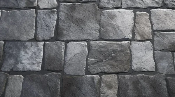 Grijze Stenen Achtergrond Stenen Textuur Vector Illustratoïne — Stockvector