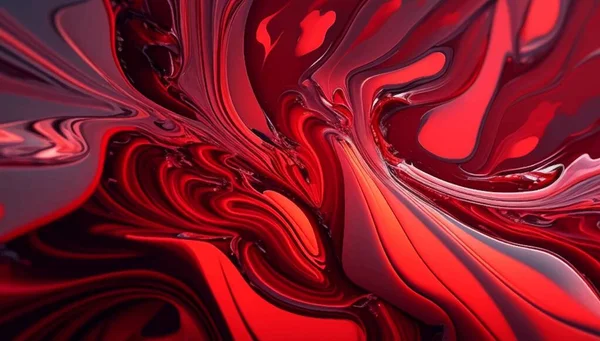 抽象的な赤大理石の背景テクスチャ ベクトルイラスト — ストックベクタ