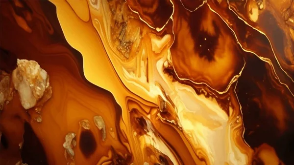 Abstract Gouden Marmeren Achtergrond Textuur Vector Illustratie Behang — Stockvector