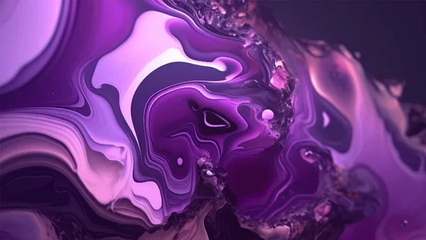 Texture Abstraite Fond Marbre Violet Illustration Vectorielle Papier Peint — Image vectorielle