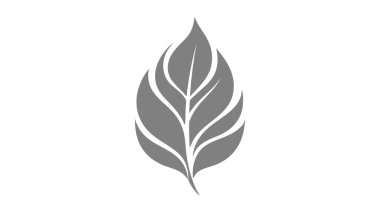 Filiz manken eko logosu, yeşil yaprak tohumu, bitki yetiştirme. Vektör simgesi.