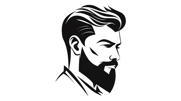 Логотип Вектора Людини Ікона Чоловічий Силует Векторні Ілюстрації — стоковий вектор