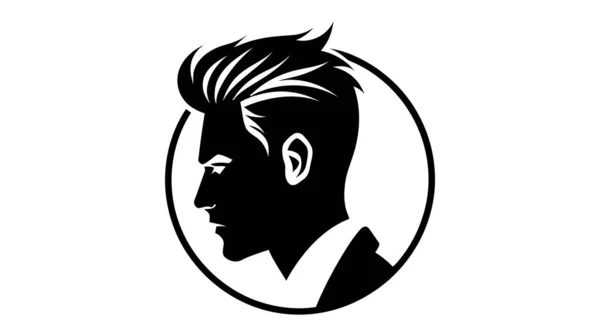Logo Vectorial Del Hombre Icono Hombre Silueta Vector Ilustración — Vector de stock