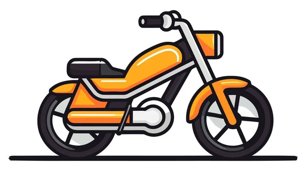Logotipo Moto Ícone Ilustração Vetorial Isolada Sobre Fundo Branco —  Vetores de Stock