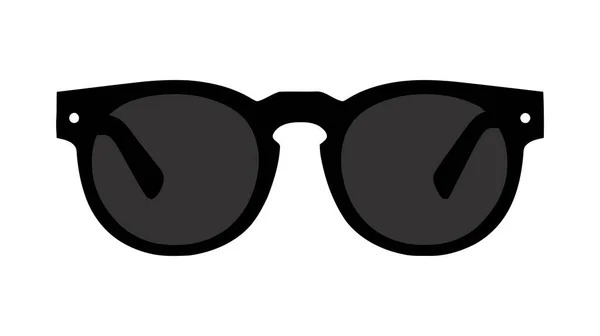 Ikona Okularów Wektorowych Logo Białym Tle — Wektor stockowy