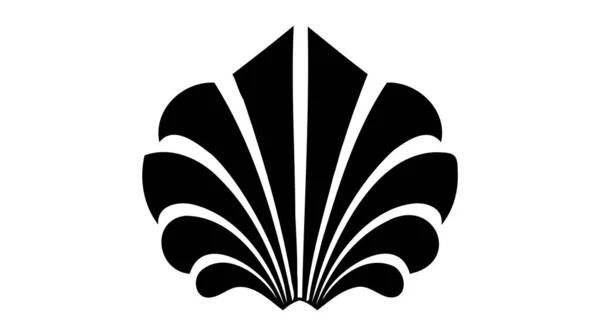 Schalenvektorsymbol Einfaches Flaches Symbol Auf Weißem Hintergrund — Stockvektor