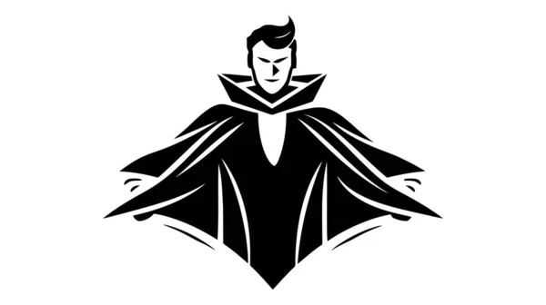 Logo Magicien Icône Icône Vectorielle Sur Fond Blanc — Image vectorielle