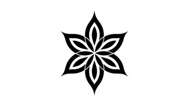 Soyut zarif ağaç yaprağı logo vektör tasarımı.