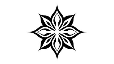 Soyut zarif ağaç yaprağı logo vektör tasarımı.