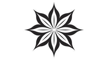 Soyut zarif ağaç yaprağı logo vektör tasarımı.