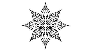 Soyut zarif ağaç yaprağı logo vektör tasarımı.